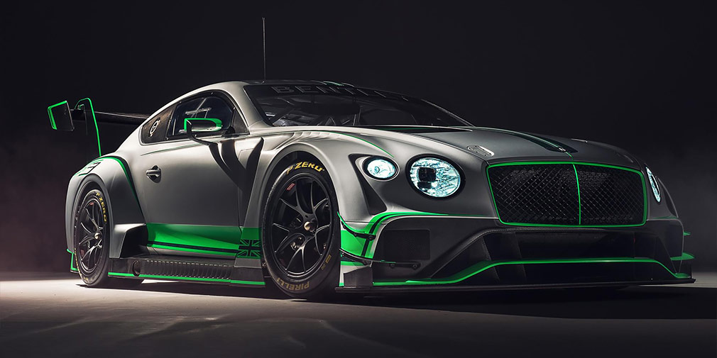 Bentley представила новое гоночное купе Continental GT
