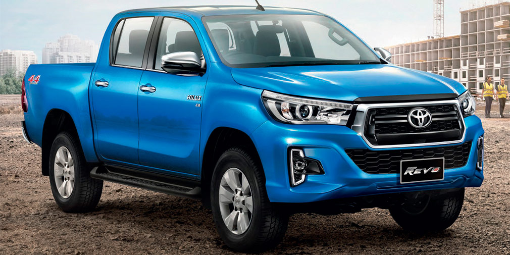 Toyota официально представила обновлённый пикап Toyota Hilux