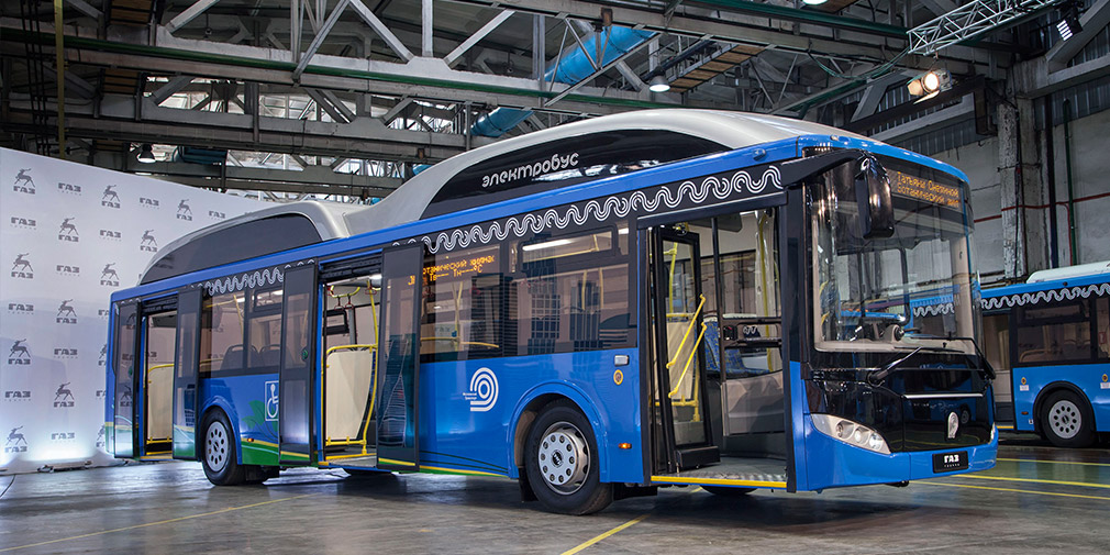 "ГАЗ" представила новый электробус со сверхбыстрой зарядкой‍