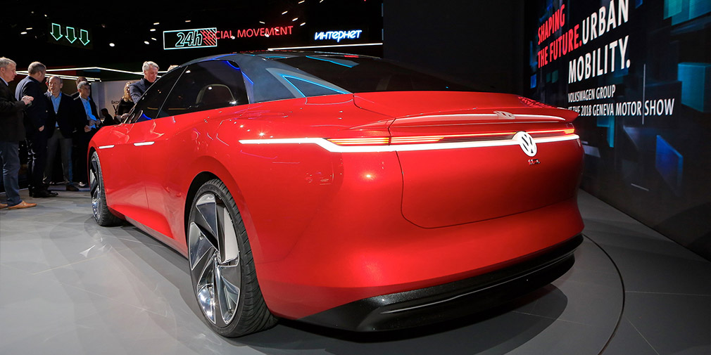 Volkswagen представила представительский седан будущего I.D. Vizzion