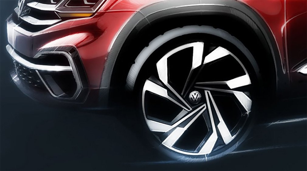Volkswagen анонсировала премьеру спортивного Volkswagen Teramont