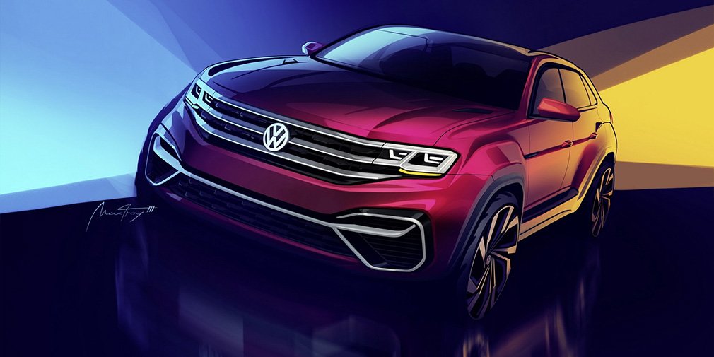 Volkswagen анонсировала премьеру спортивного Volkswagen Teramont