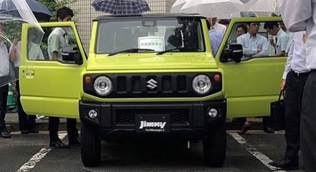 Внешность нового Suzuki Jimny рассекретили до премьеры