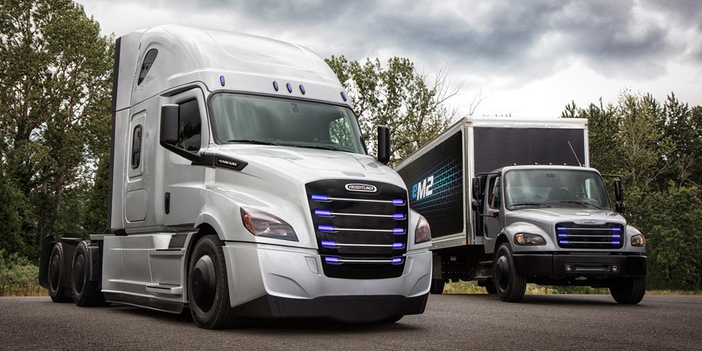 Концерн Daimler представил два новых электрических грузовика