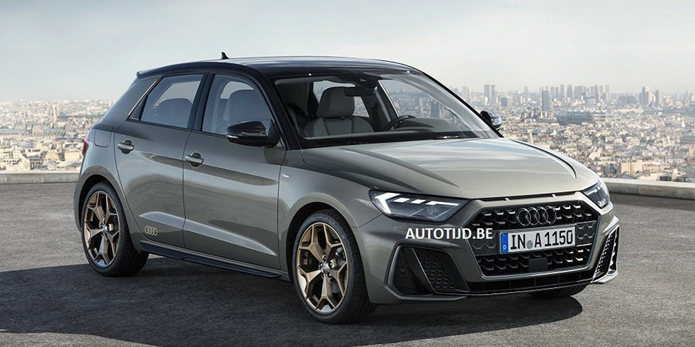 В Сети‍ появились первые фото хэтчбека Audi A1 нового поколения