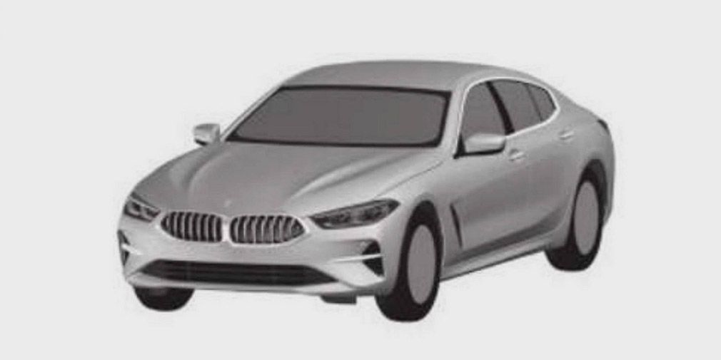 BMW запатентовала изображение BMW 8-Series Gran Coupe‍