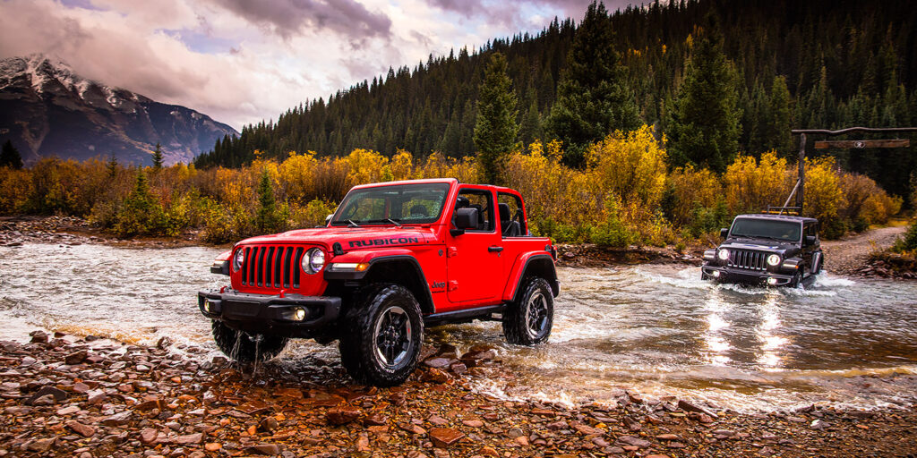 Объявлены рублевые цены на новый внедорожник Jeep Wrangler‍