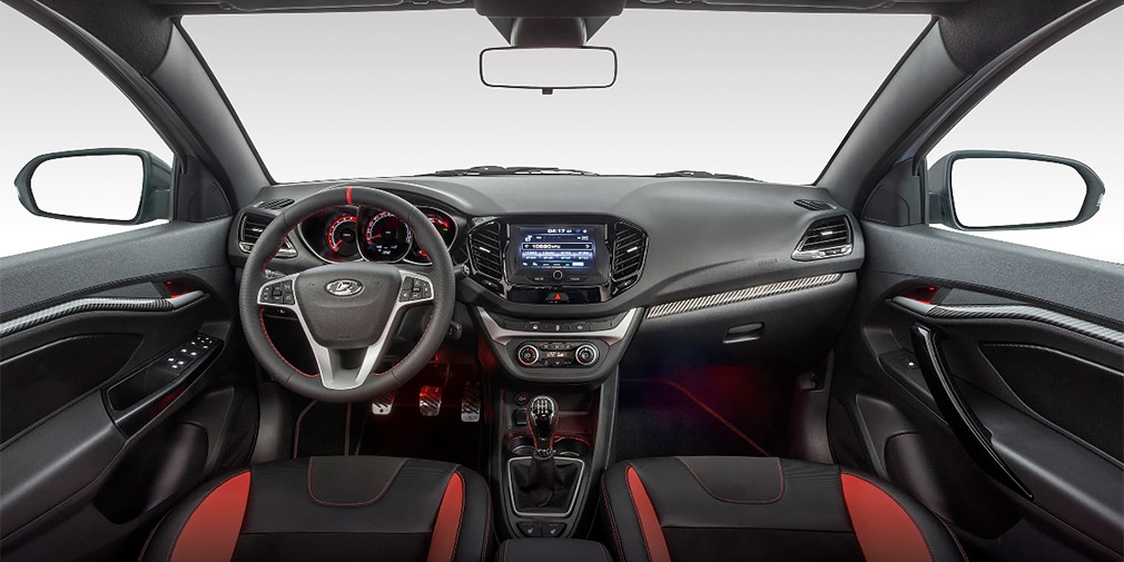 «АвтоВАЗ» презентовал новый интерьер седана Lada Vesta Sport