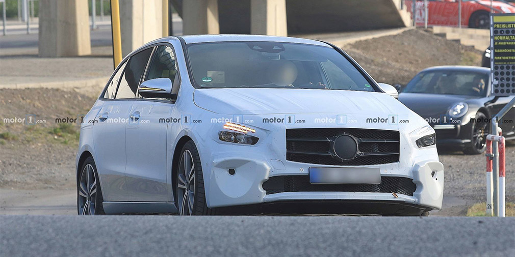 Mercedes-Benz представит на мотор-шоу в Париже новый B-Class
