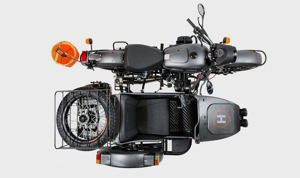 «Урал» выпустил новый мотоцикл с дроном в коляске