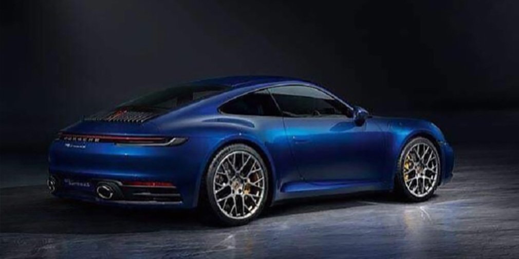 Внешность нового Porsche 911 рассекретили до премьеры