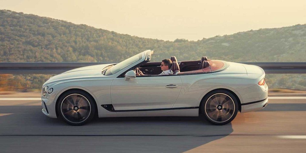 Новому Bentley Continental GT дали мягкую крышу Tweed