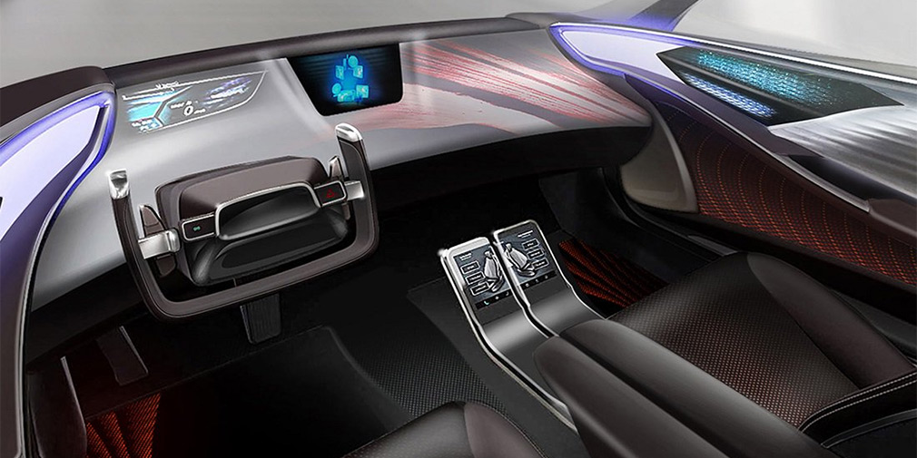 В Toyota показали салон своих будущих беспилотных автомобилей