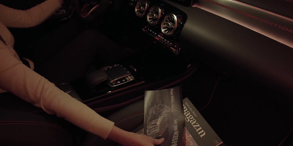 Mercedes-Benz на видео показала интерьер нового CLA