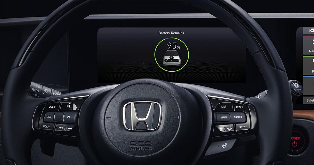 Honda показала салон нового электрического хэтчбека