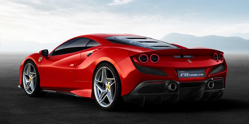 Компания Ferrari показала новый суперкар Ferrari F8 Tributo