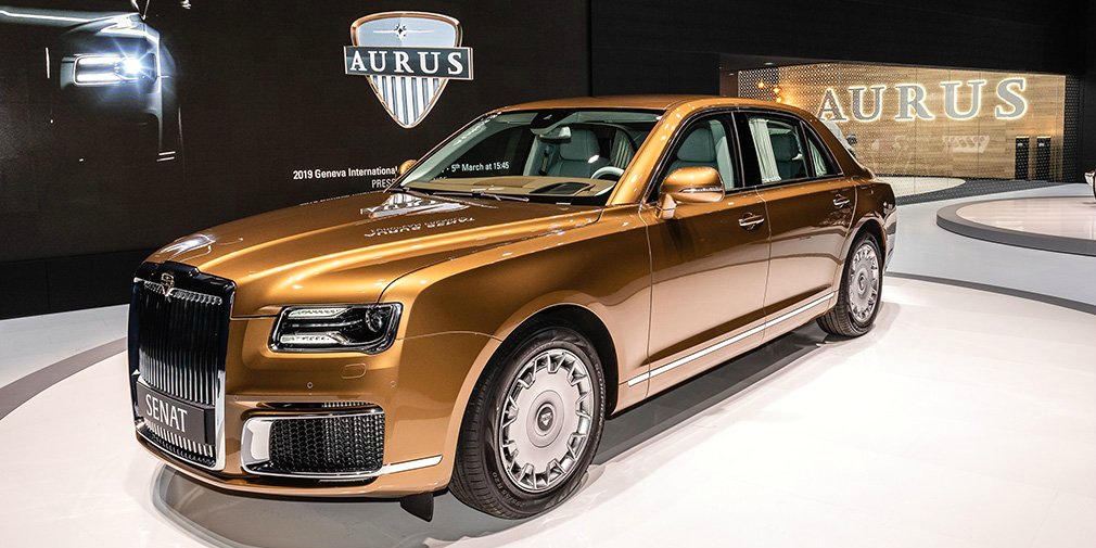 Экспорт автомобилей Aurus в Европу начнут через два года