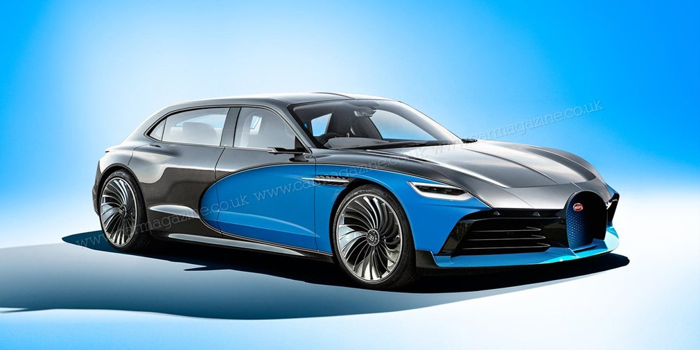 Bugatti выпустит новый электрический седан в 2023 году
