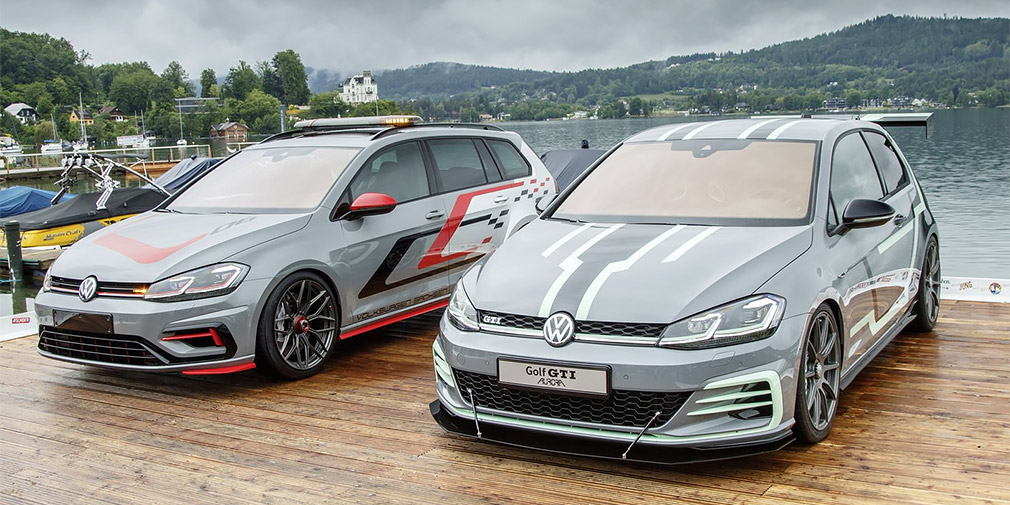 Volkswagen показал два спортивных концепта на базе Golf от студентов