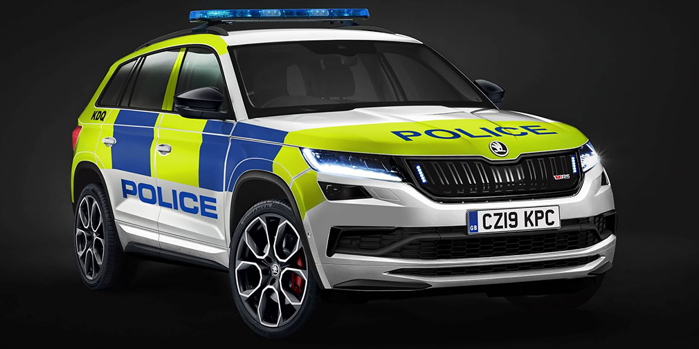Skoda на базе Kodiaq RS выпустила машину для полиции