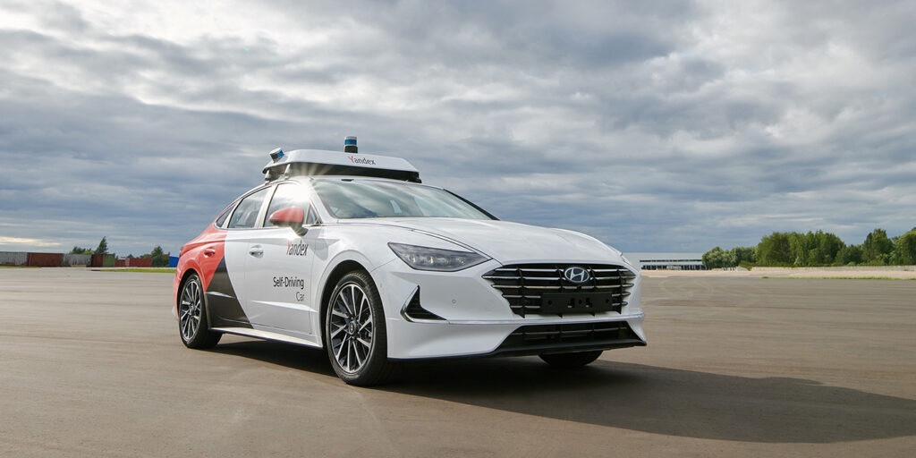 Яндекс представил беспилотник на базе Hyundai Sonata