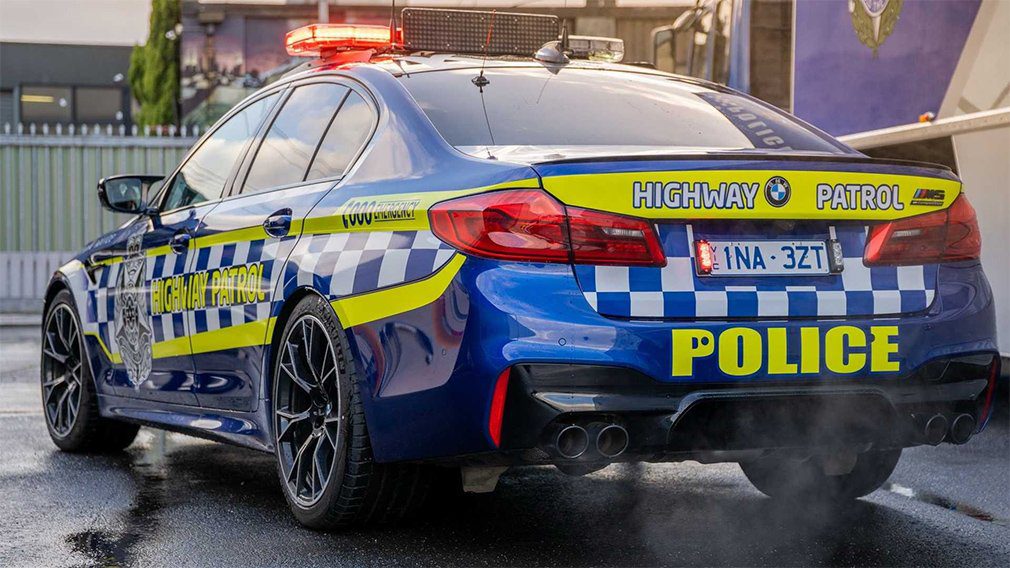 BMW M5 стал полицейским автомобилем в Австралии