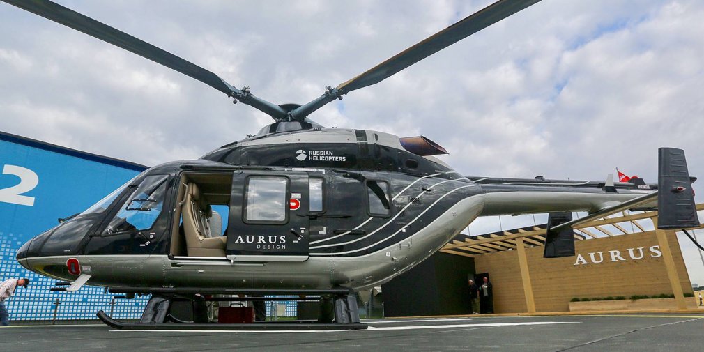 На МАКС показали VIP-вертолет в стиле Aurus