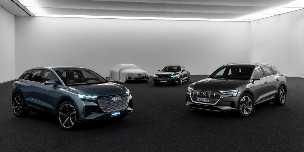 Audi анонсировала новое четырехдверное электрическое купе