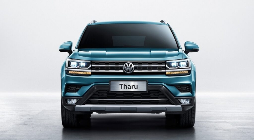 Volkswagen опубликовала первые снимки внедорожника Tharu
