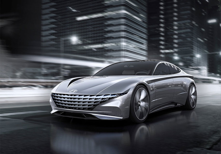 Hyundai показала дизайн будущих новинок на прототипе без фар