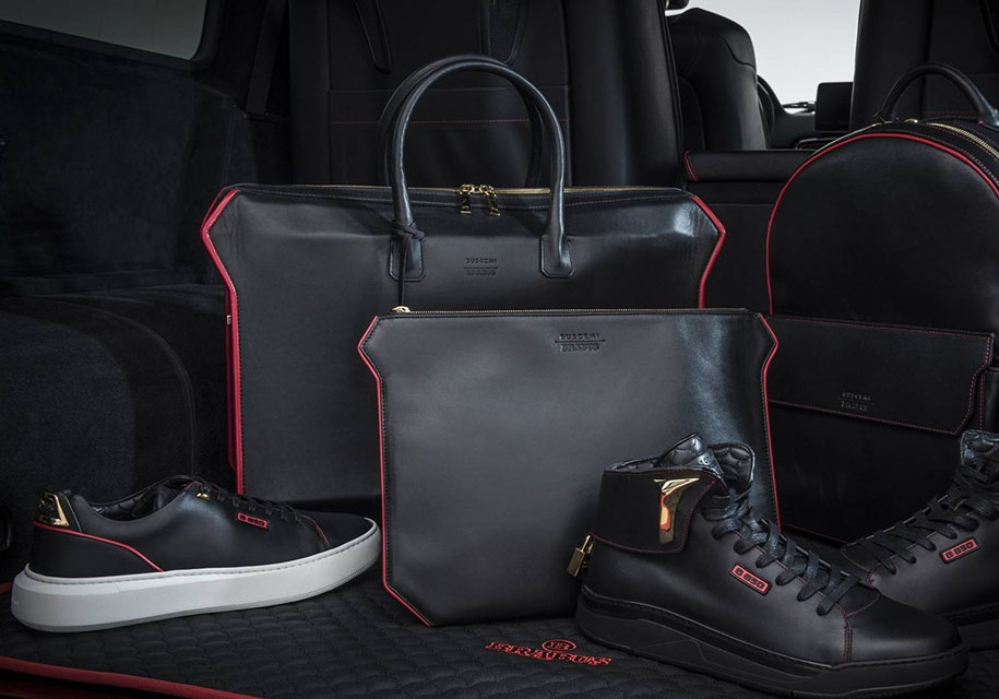 Brabus создал особый Mercedes-Benz G-Class с обувью и сумками в комплекте