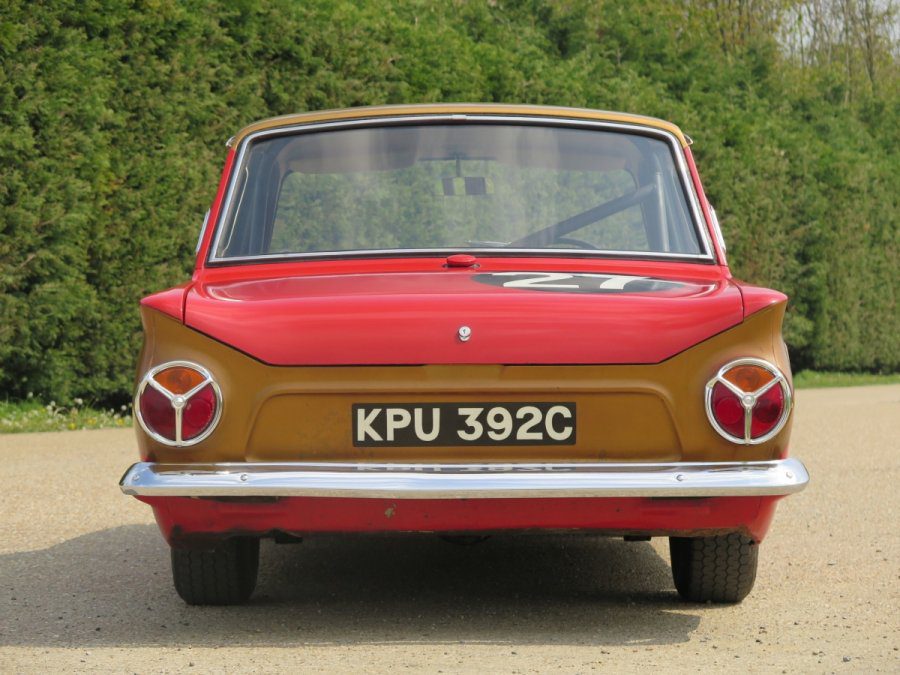 Lotus Cortina 1965 года продали на аукционе за 17 млн рублей
