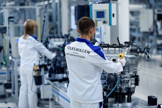 Volkswagen в Калуге выпустил 200-тысячный двигатель ‍1.6 MPI