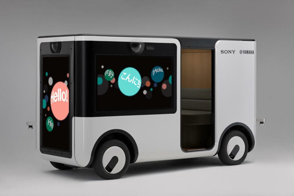 Sony и Yamaha разработают беспилотные автобусы для парков