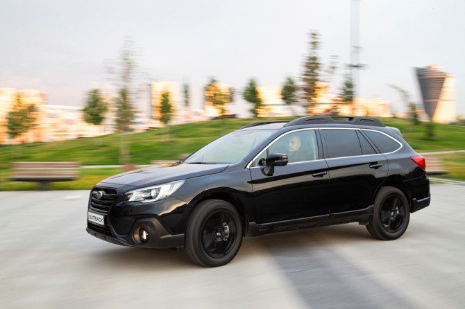 Subaru готовит специальную версию Subaru Outback Black Line для РФ