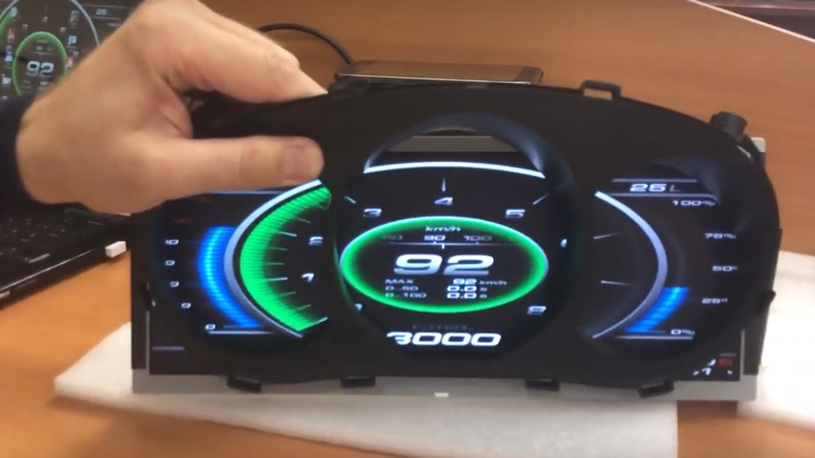 Новые Lada Vesta оснастят электронной панелью приборов