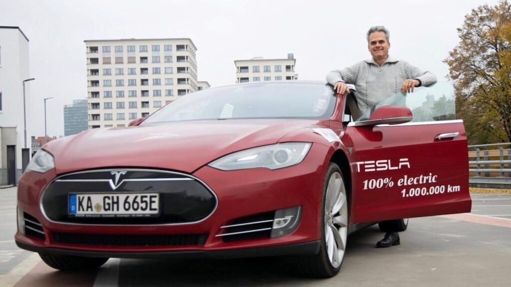 Tesla из Германии проехала 1 миллион километров за 5 лет