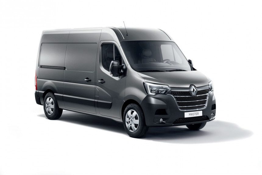 Renault обновил свои фургоны Renault Master и Trafic