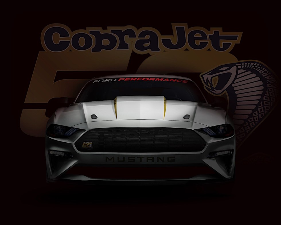Ford создала юбилейную версию модели Ford Mustang Cobra Jet