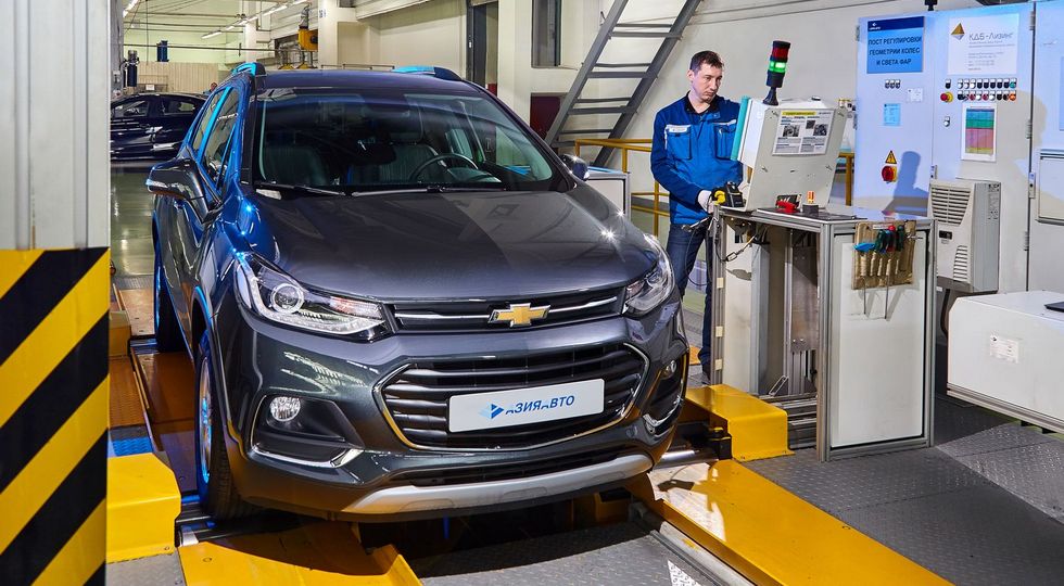 Производство Chevrolet Tracker вернули на завод в Усть-Каменогорске