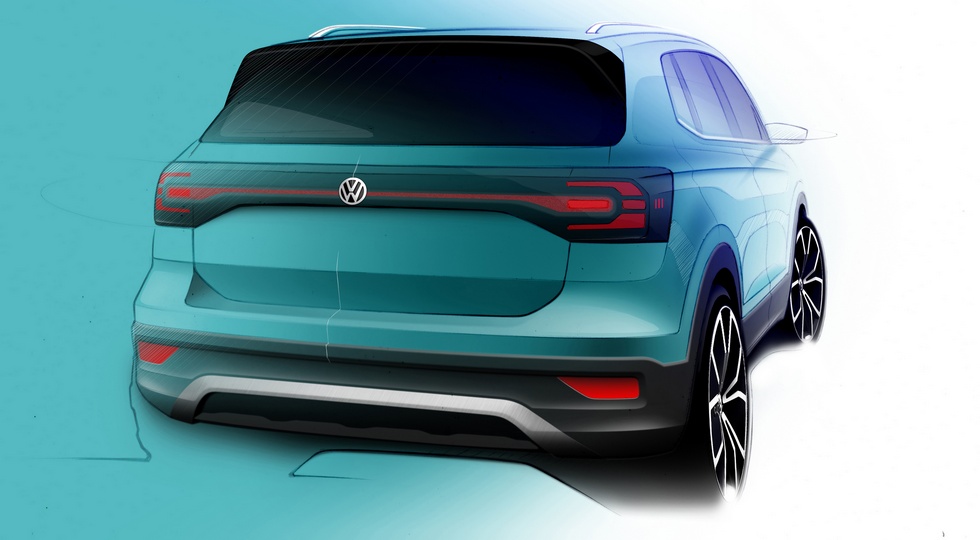 Volkswagen рассекретил салон нового кроссовера T-Cross