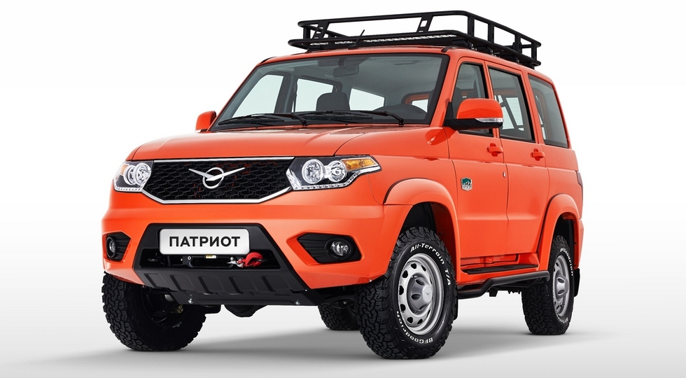 УАЗ представил новую версию внедорожника «Патриот» для экспедиций