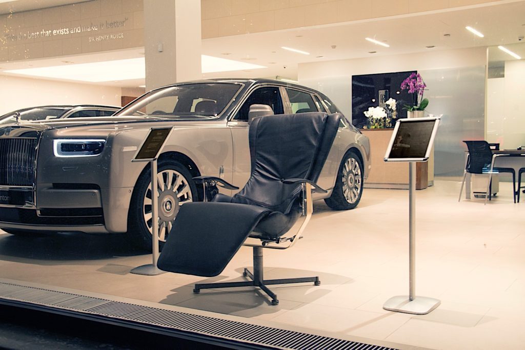 Компания Rolls-Royce разработала кресло стоимостью $52 тысячи