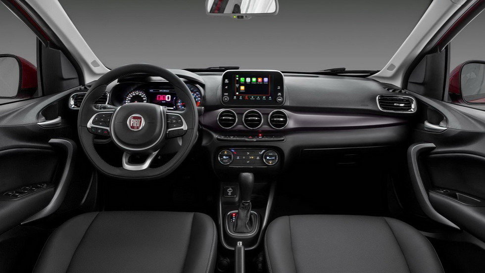 Fiat рассекретил дизайн интерьера нового седана Cronos