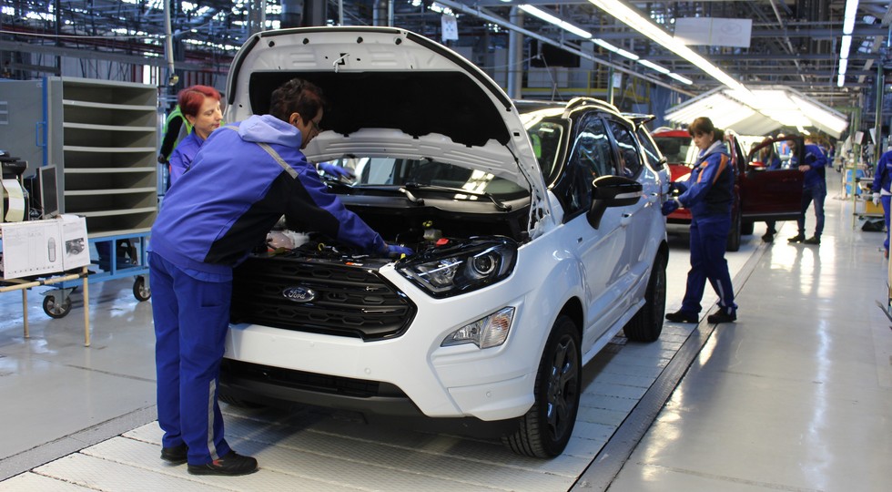 В Европе стартовало производство Ford EcoSport с комплектующим из России