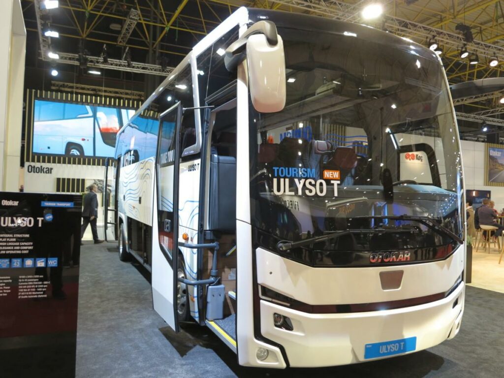 Представлен туристический автобус Ulyso T с необычным дизайном