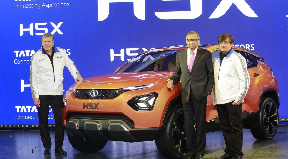 Tata представила новый кроссовер на базе Land Rover Discovery Sport‍
