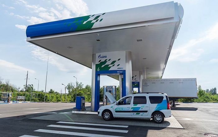 Газпром представил эко топливо EcoGas