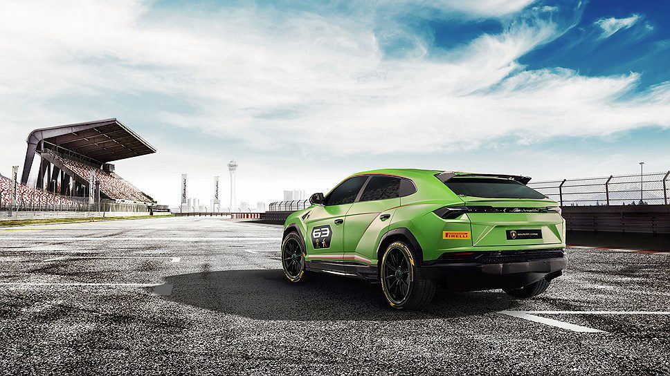 Lamborghini создала концепт Lamborghini Urus ST-X для гоночных треков