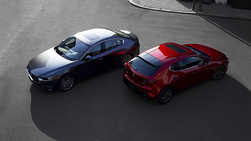 Mazda представила в Лос-Анджелесе новый седан Mazda 3